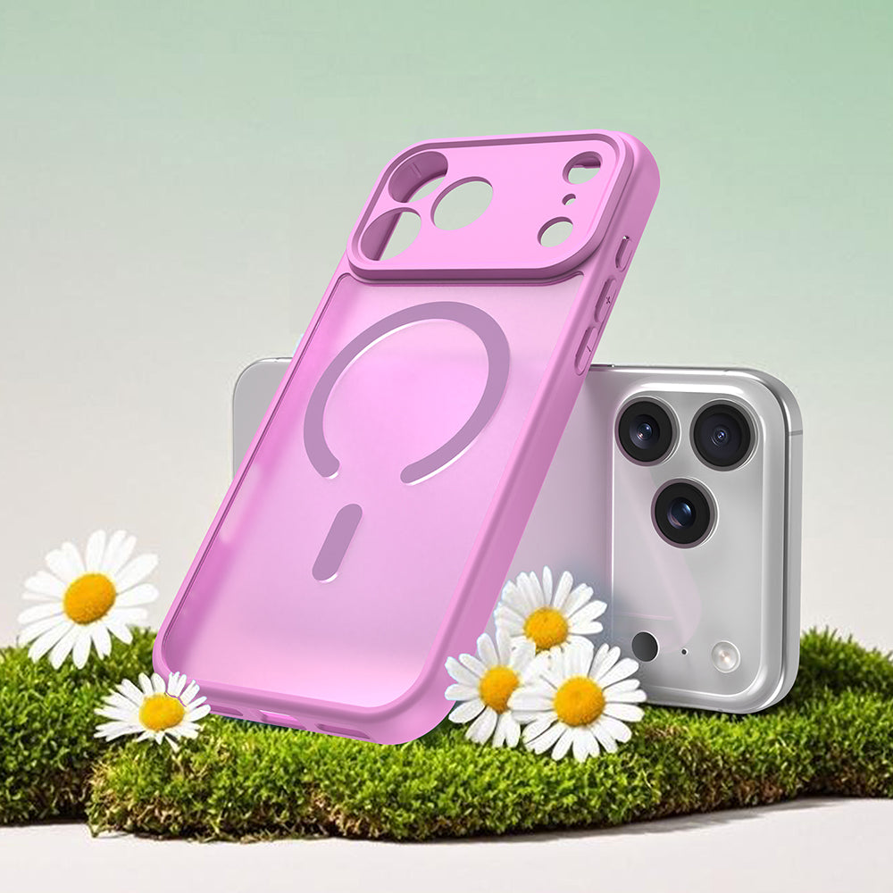 Techsuit - HaloFrost II MagSafe - iPhone 17 Pro - Pink