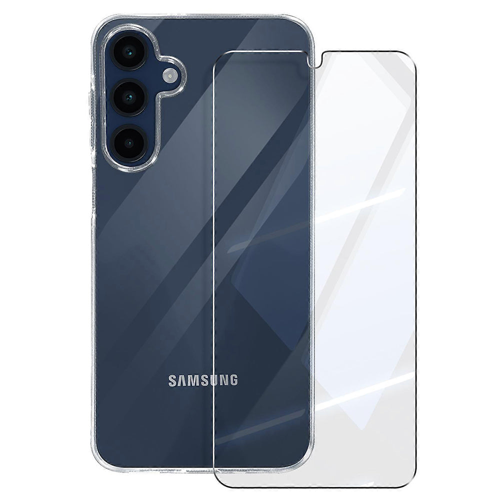 3mk - [Pack] ComfortDuo Glass + Case - Samsung Galaxy A36 5G / A56 5G - Clear