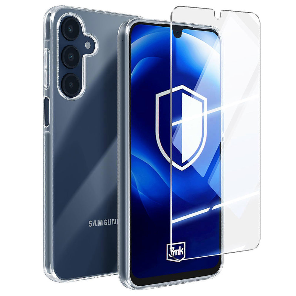 3mk - [Pack] ComfortDuo Glass + Case - Samsung Galaxy A36 5G / A56 5G - Clear