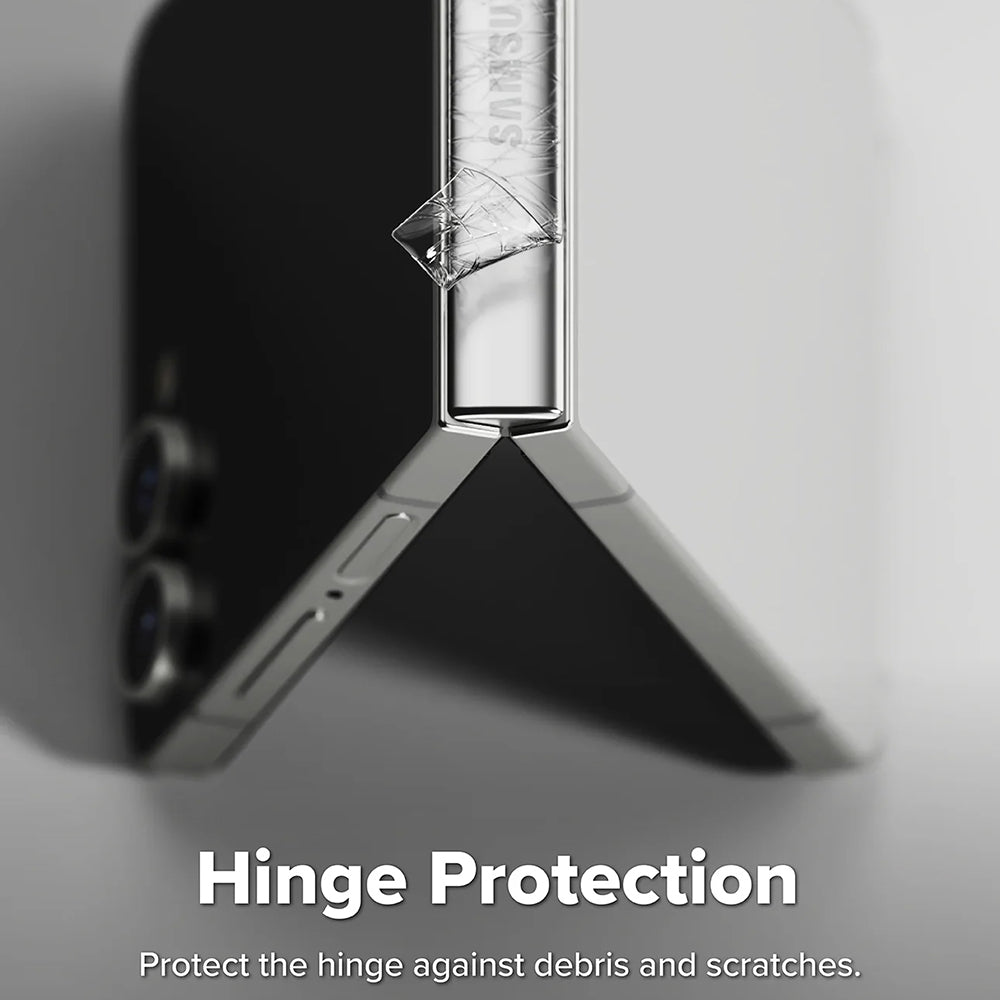 Ringke - Hinge Dual Easy Pro Film (2 pack) - Samsung Galaxy Z Flip7 - Clear