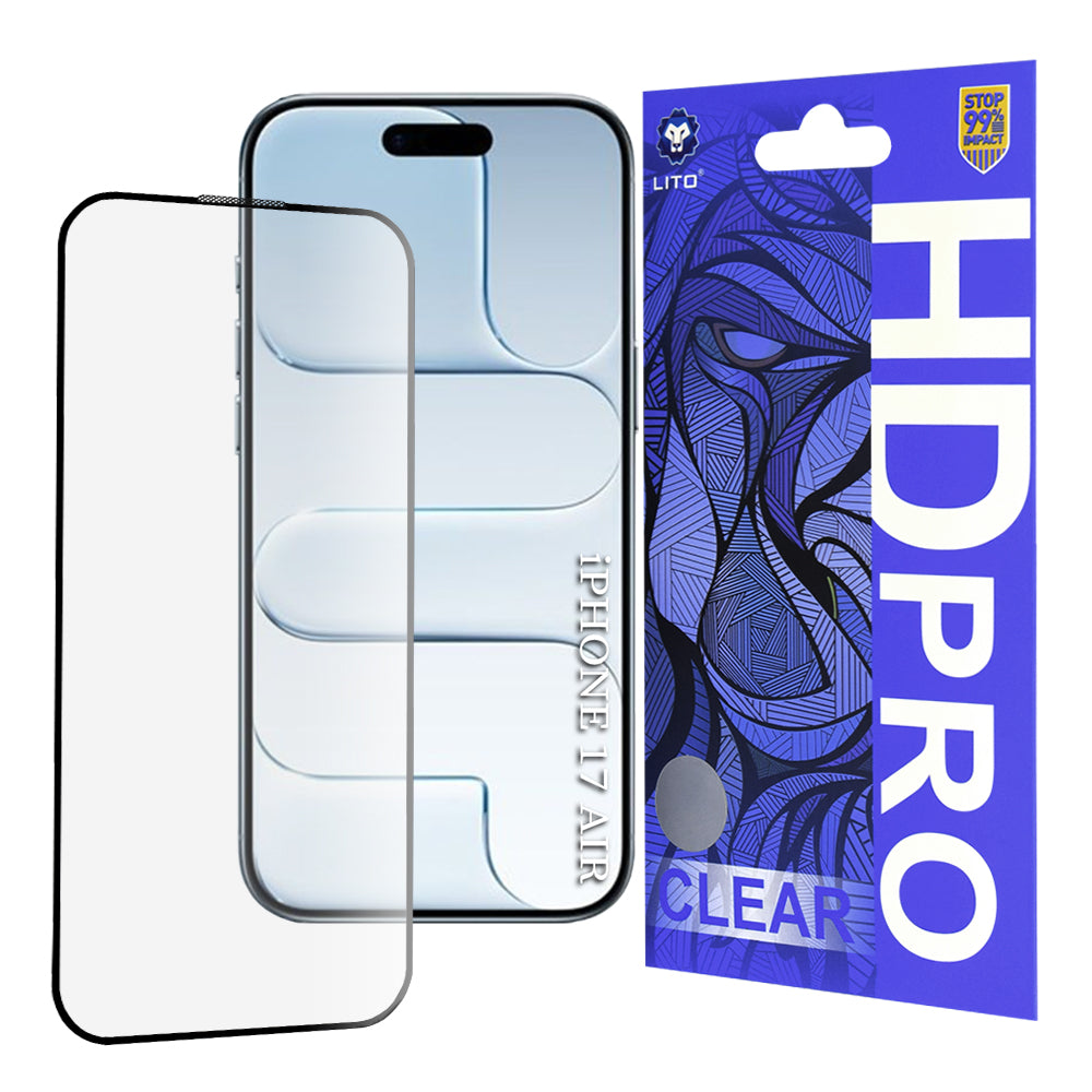 Lito - HD Pro Clear - iPhone 17 Air - Black