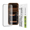 Techsuit - 111D Full Cover / Full Glue Glass - iPhone 17 Pro Max - Black