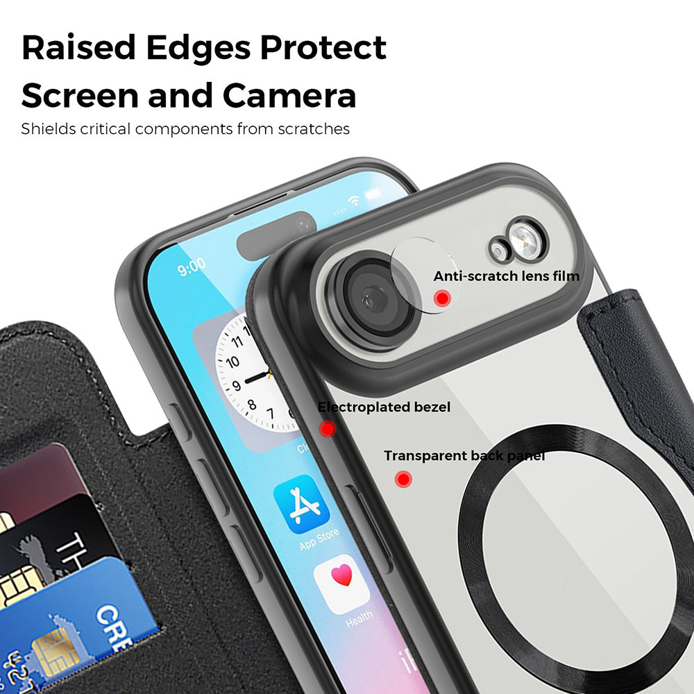 Techsuit - SmartMag Book Case - iPhone 17 Air - Blue