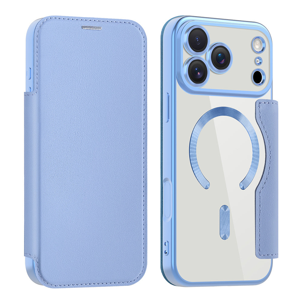 Techsuit - SmartMag Book Case - iPhone 17 Pro Max - Light Blue