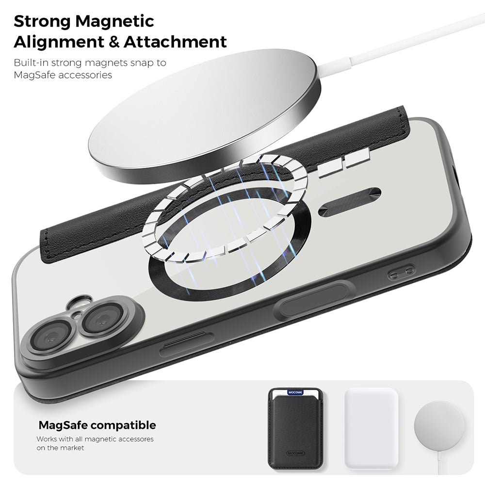 Techsuit - SmartMag Book Case - iPhone 17 Pro Max - Pink