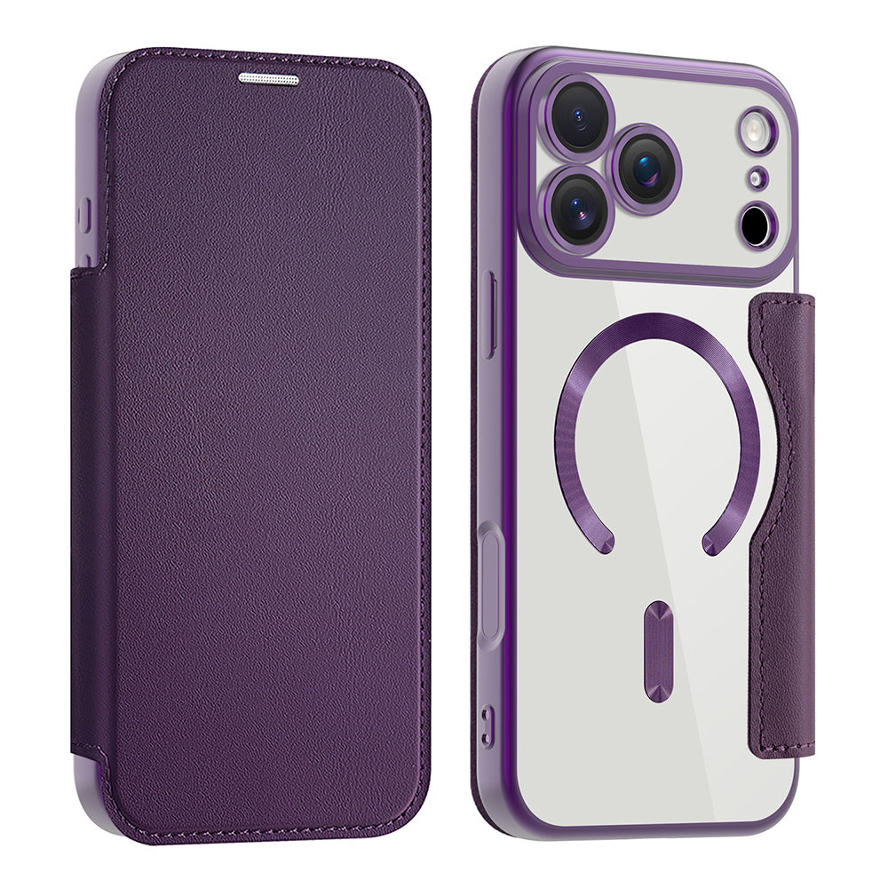Techsuit - SmartMag Book Case - iPhone 17 Pro - Purple