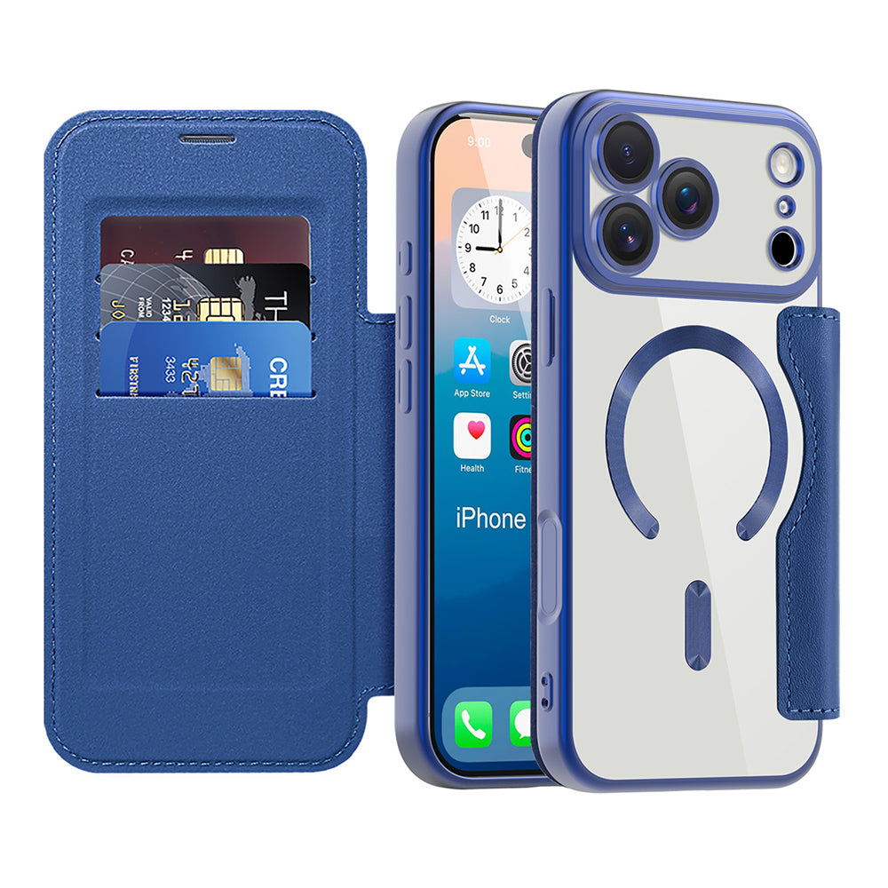 Techsuit - SmartMag Book Case - iPhone 17 Pro - Blue