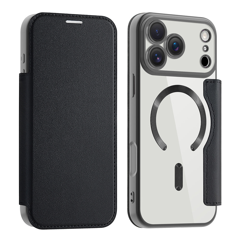 Techsuit - SmartMag Book Case - iPhone 17 Pro - Black