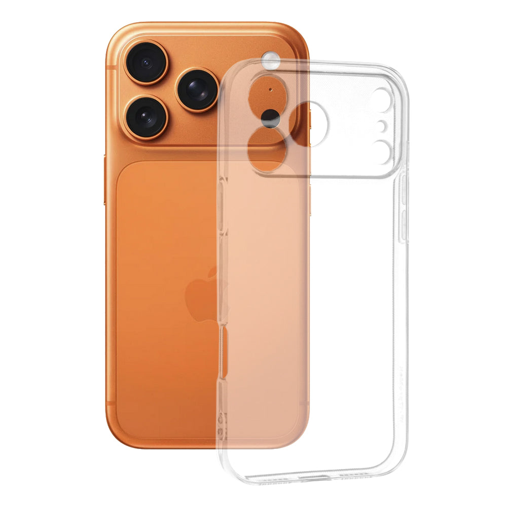 Techsuit - Clear Silicone - iPhone 17 Pro Max - Transparent