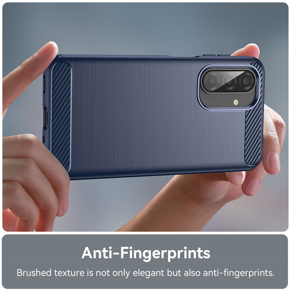 Techsuit - Carbon Silicone - Samsung Galaxy A17 5G / A17 4G / M17 / F17 - Blue