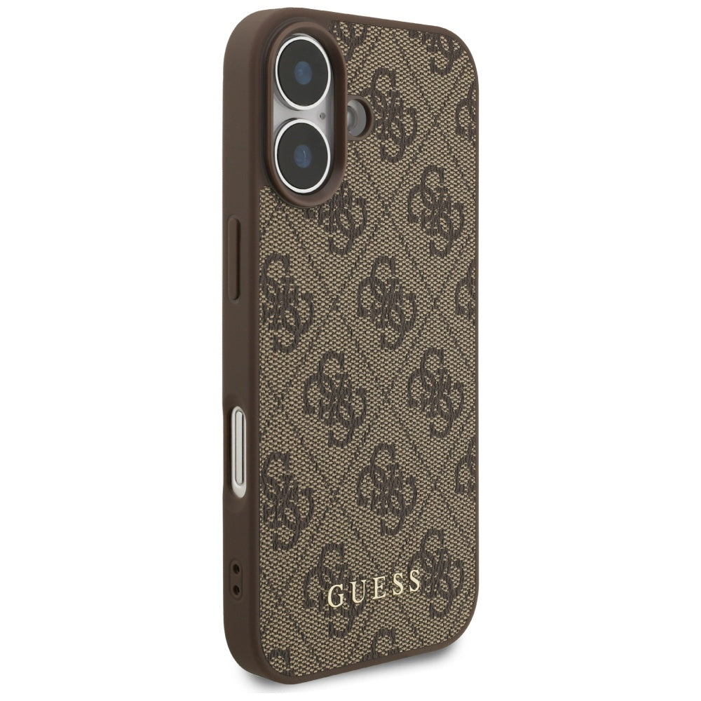 Husa pentru iPhone 17 - Guess Hardcase 4G Classic (GUHCP17SG4GFBR) - Brown
