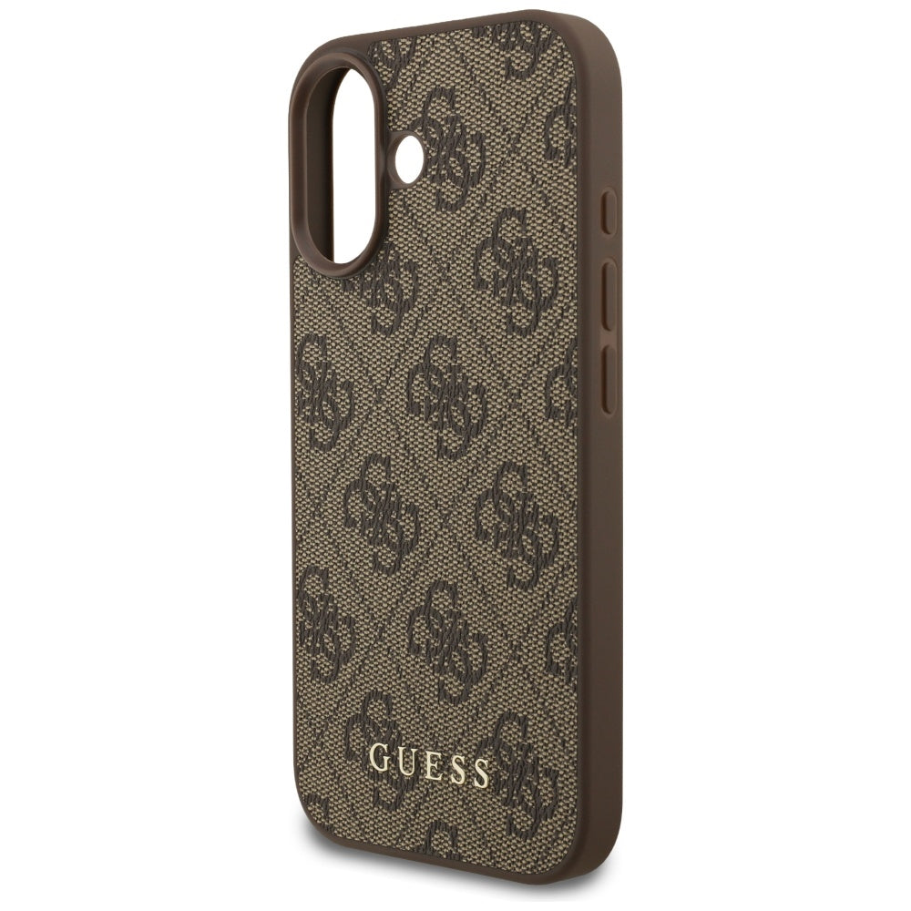 Husa pentru iPhone 17 - Guess Hardcase 4G Classic (GUHCP17SG4GFBR) - Brown