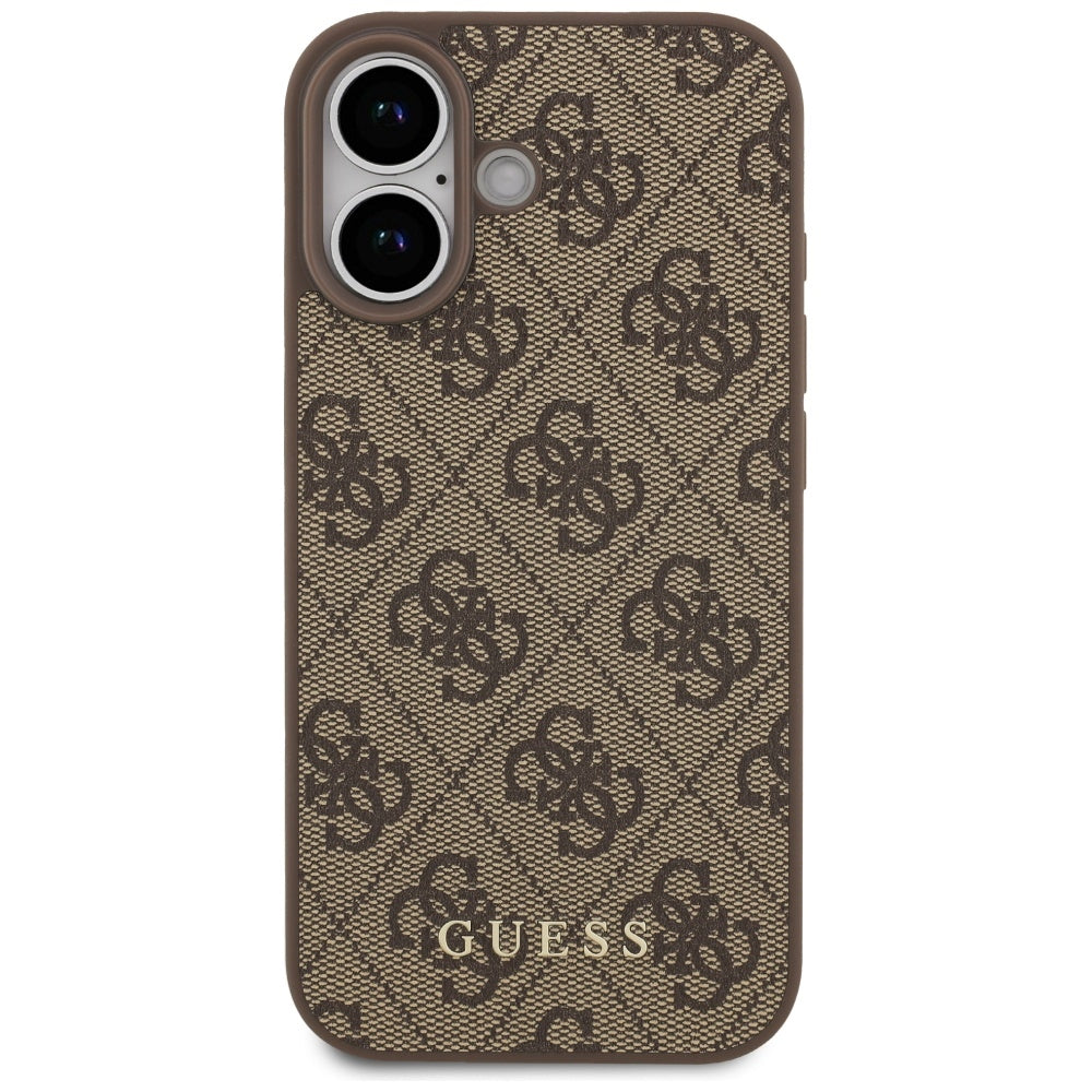 Husa pentru iPhone 17 - Guess Hardcase 4G Classic (GUHCP17SG4GFBR) - Brown