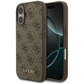 Husa pentru iPhone 17 - Guess Hardcase 4G Classic (GUHCP17SG4GFBR) - Brown