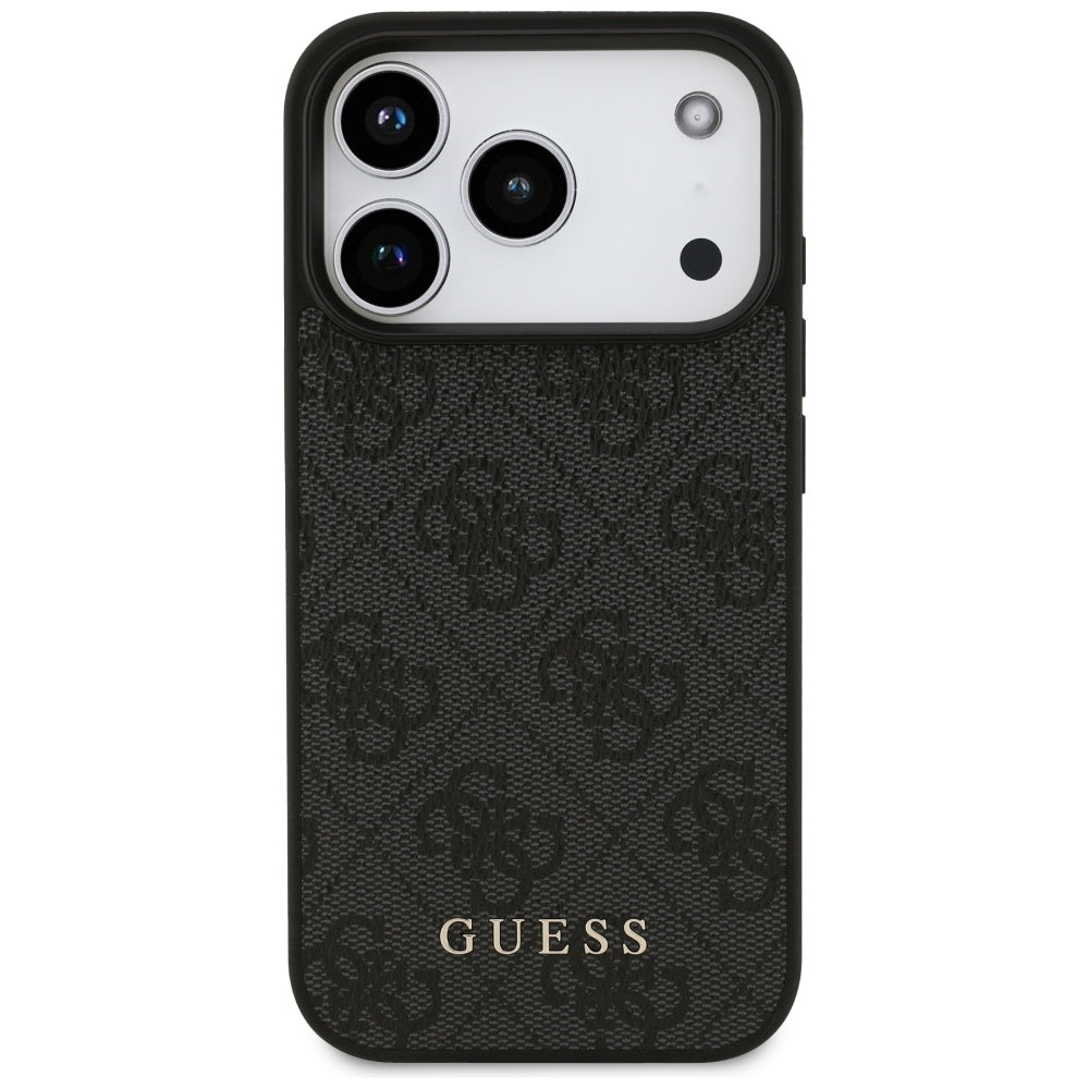 Husa pentru iPhone 17 Pro - Guess Hardcase 4G Classic (GUHCP17LG4GFGR) - Black