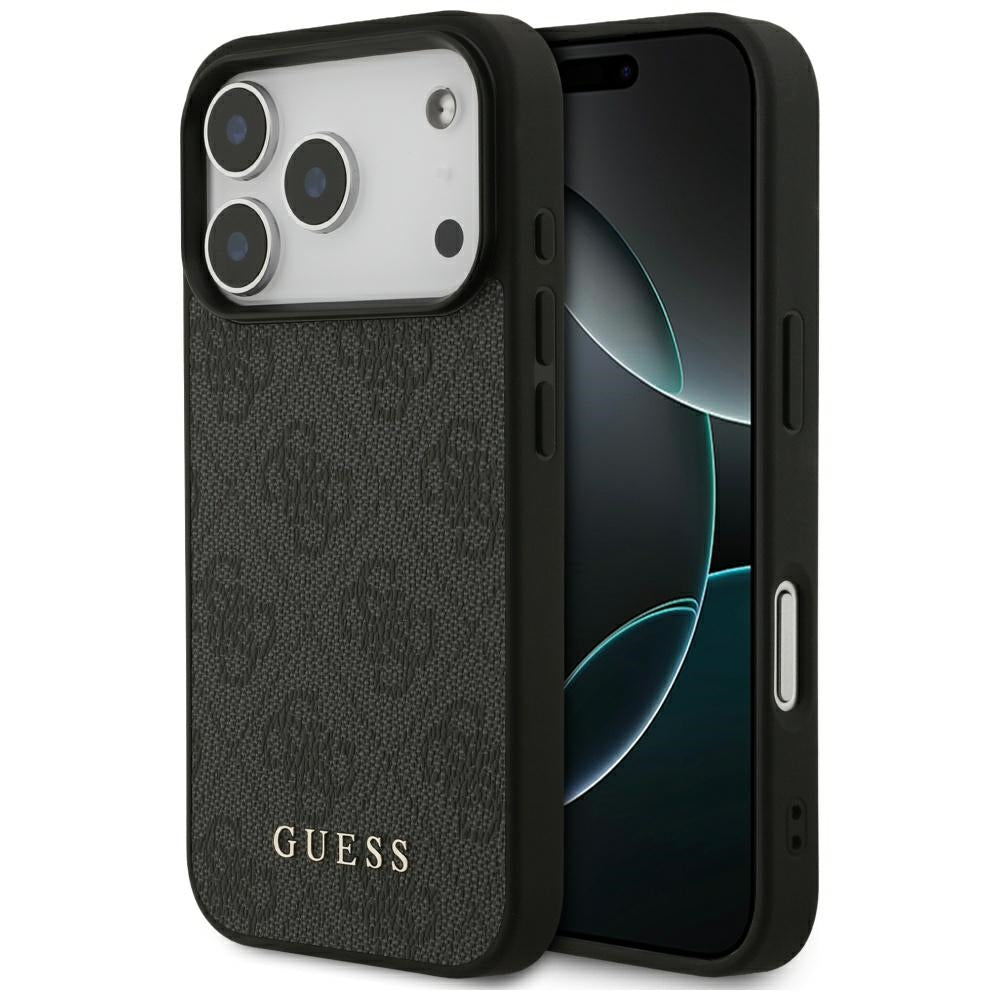 Husa pentru iPhone 17 Pro - Guess Hardcase 4G Classic (GUHCP17LG4GFGR) - Black
