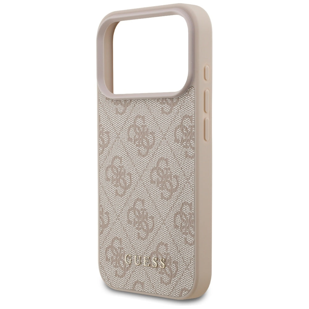 Husa de protectie Guess Hardcase 4G compatibil cu iPhone 17 Pro, Roz