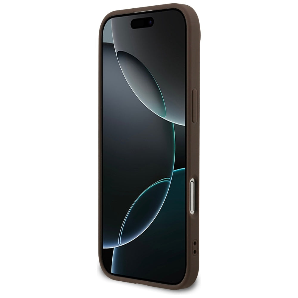 Husa pentru iPhone 17 Air - Guess Hardcase 4G Classic (GUHCP17MG4GFBR) - Brown