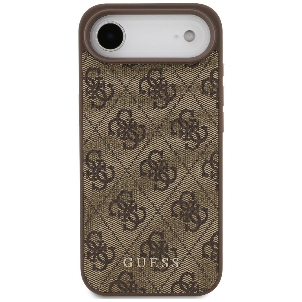 Husa pentru iPhone 17 Air - Guess Hardcase 4G Classic (GUHCP17MG4GFBR) - Brown