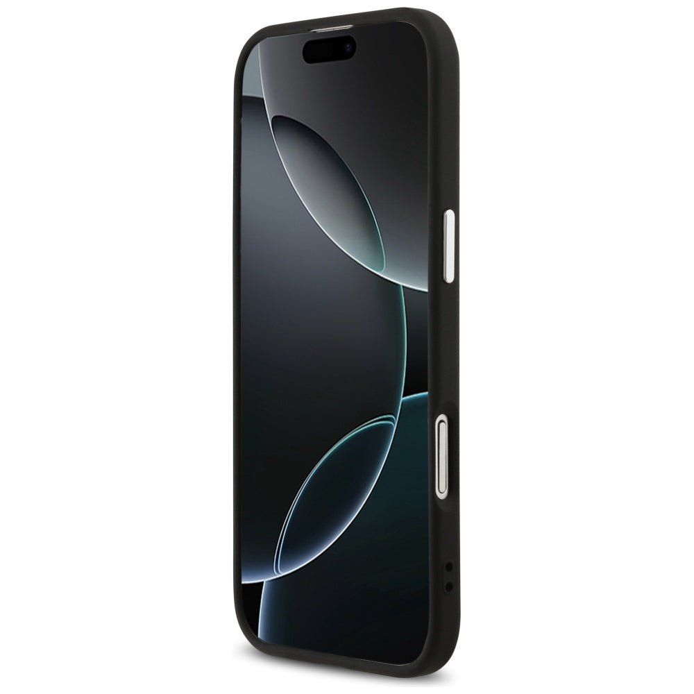 Husa pentru iPhone 17 Air - Guess Hardcase 4G Classic Logo MagSafe (GUHMP17MP4GSSMCK) - Black