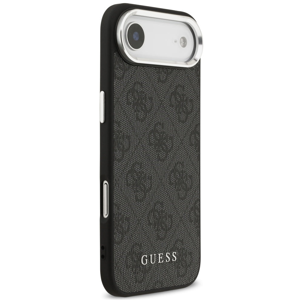 Husa pentru iPhone 17 Air - Guess Hardcase 4G Classic Logo MagSafe (GUHMP17MP4GSSMCK) - Black