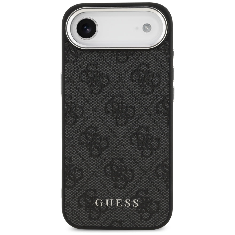 Husa pentru iPhone 17 Air - Guess Hardcase 4G Classic Logo MagSafe (GUHMP17MP4GSSMCK) - Black