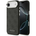 Husa pentru iPhone 17 Air - Guess Hardcase 4G Classic Logo MagSafe (GUHMP17MP4GSSMCK) - Black