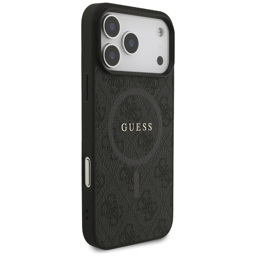Guess - 4G Ring Classic Logo MagSafe (GUHMP17XG4GFRK) - iPhone 17 Pro Max - Black