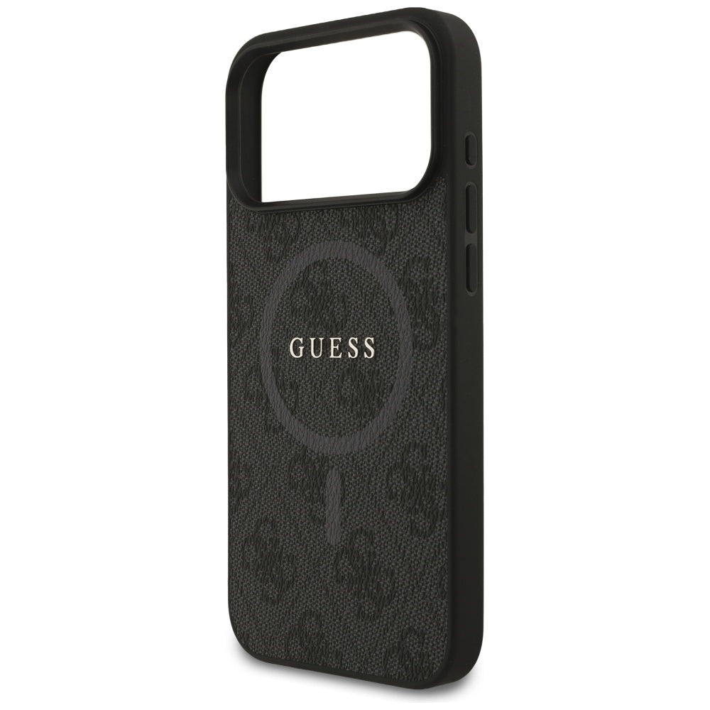 Guess - 4G Ring Classic Logo MagSafe (GUHMP17XG4GFRK) - iPhone 17 Pro Max - Black