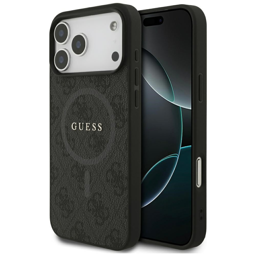 Guess - 4G Ring Classic Logo MagSafe (GUHMP17XG4GFRK) - iPhone 17 Pro Max - Black
