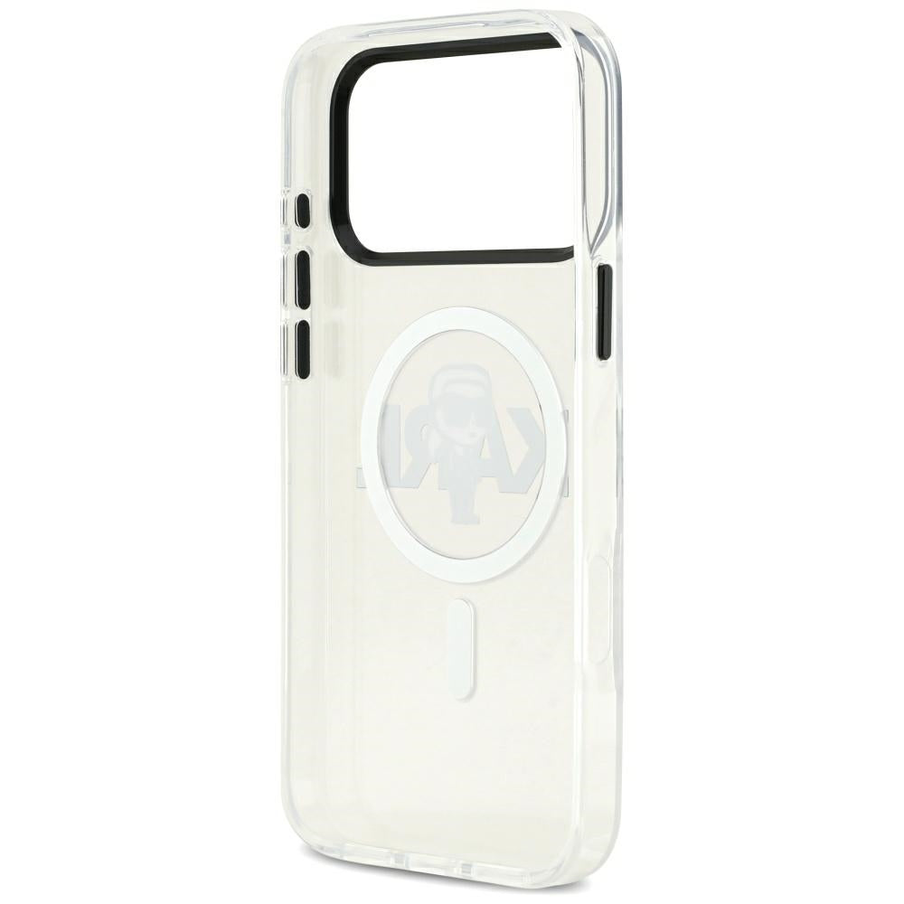 Karl Lagerfeld - IML MagSafe Sketch Logo (KLHMP17XHGKIGKBT) - iPhone 17 Pro Max - Transparent Karl