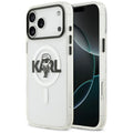 Karl Lagerfeld - IML MagSafe Sketch Logo (KLHMP17XHGKIGKBT) - iPhone 17 Pro Max - Transparent Karl