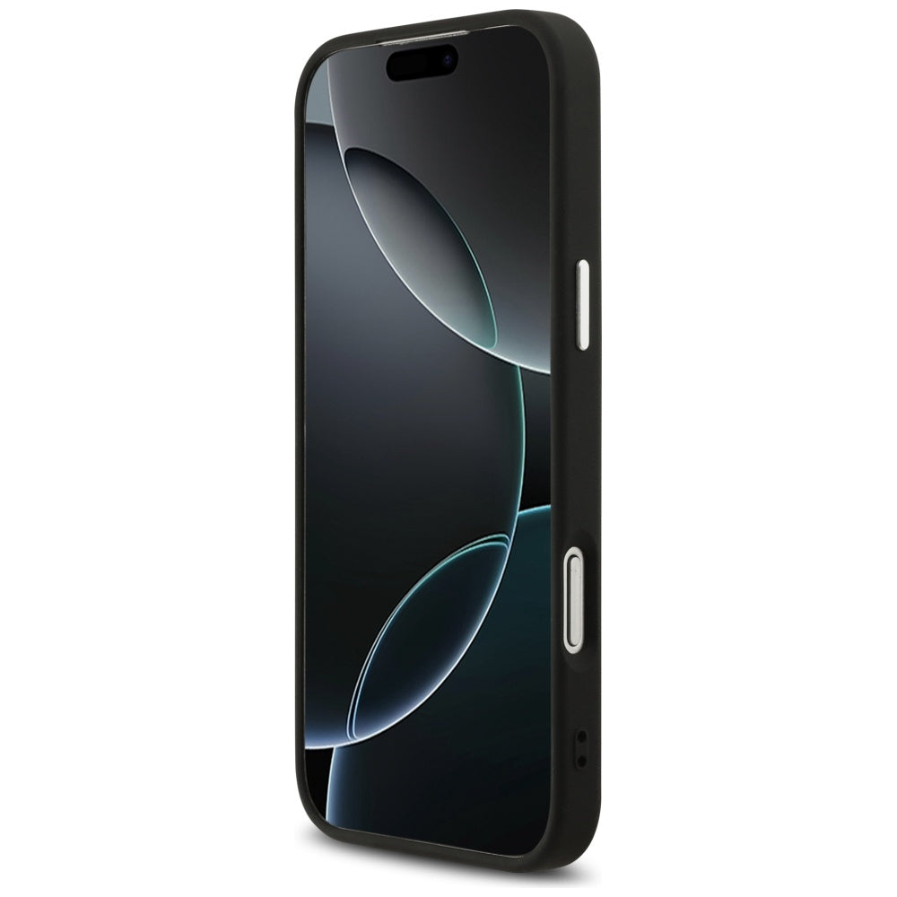 Husa pentru iPhone 17 Pro Max - Guess Hardcase 4G Classic Logo MagSafe (GUHMP17XP4GSSMCK) - Black