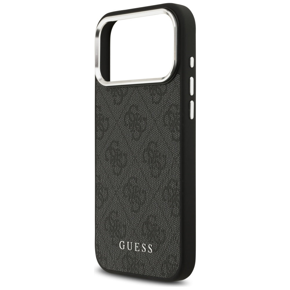 Husa pentru iPhone 17 Pro Max - Guess Hardcase 4G Classic Logo MagSafe (GUHMP17XP4GSSMCK) - Black