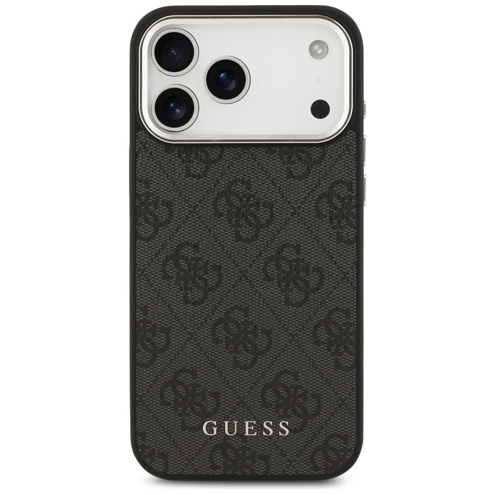 Husa pentru iPhone 17 Pro Max - Guess Hardcase 4G Classic Logo MagSafe (GUHMP17XP4GSSMCK) - Black