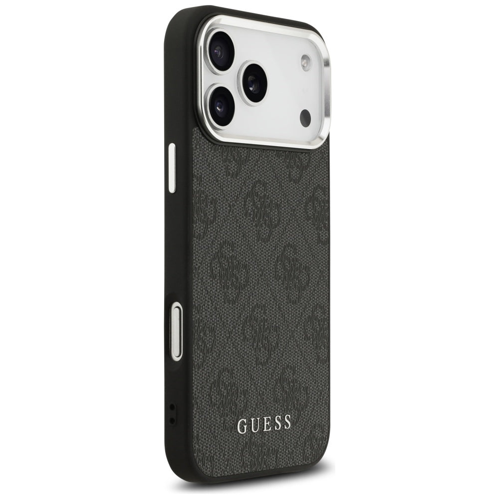 Husa pentru iPhone 17 Pro Max - Guess Hardcase 4G Classic Logo MagSafe (GUHMP17XP4GSSMCK) - Black