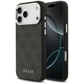 Husa pentru iPhone 17 Pro Max - Guess Hardcase 4G Classic Logo MagSafe (GUHMP17XP4GSSMCK) - Black