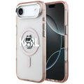 Karl Lagerfeld - IML MagSafe Sketch Logo (KLHMP17MHGCHGKBP) - iPhone 17 Air - Pink Choupette