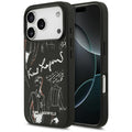 Husa de protectie Karl Lagerfeld compatibil cu iPhone 17 Pro, Negru