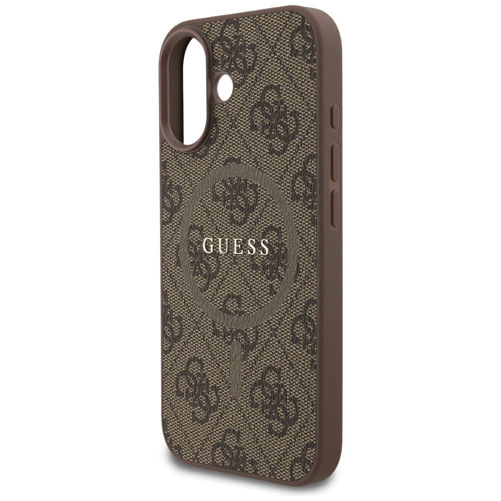 Guess - 4G Ring Classic Logo MagSafe (GUHMP17SG4GFRW) - iPhone 17 - Brown
