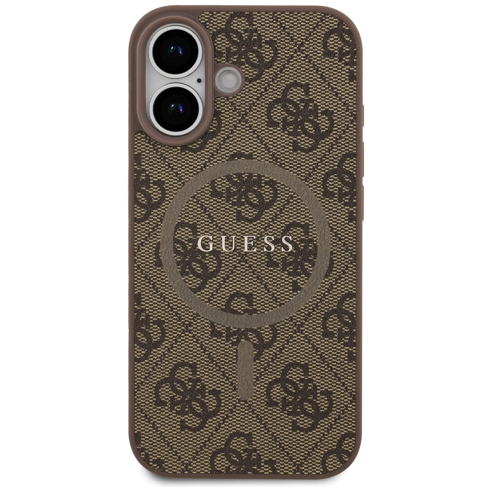 Guess - 4G Ring Classic Logo MagSafe (GUHMP17SG4GFRW) - iPhone 17 - Brown