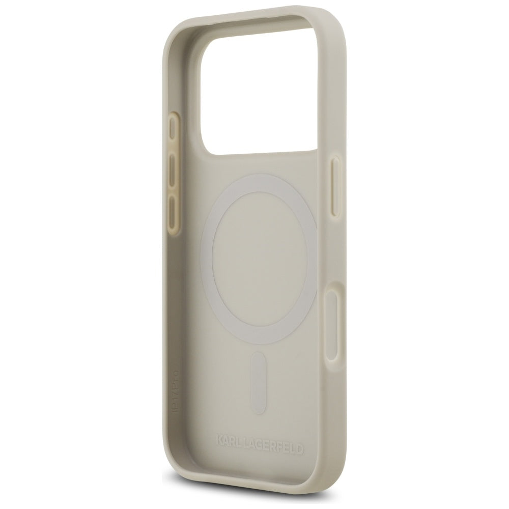 Husa de protectie Karl Lagerfeld compatibil cu iPhone 17 Pro, Gri
