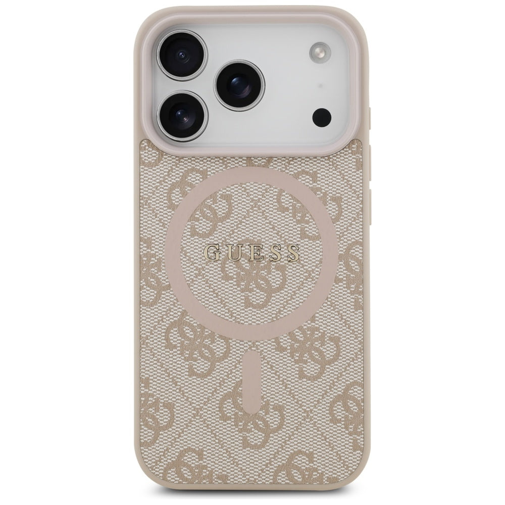 Guess - 4G Ring Classic Logo MagSafe (GUHMP17LG4GFRP) - iPhone 17 Pro - Pink