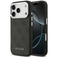 Husa pentru iPhone 17 Pro - Guess Hardcase 4G Classic Logo MagSafe (GUHMP17LP4GSSMCK) - Black