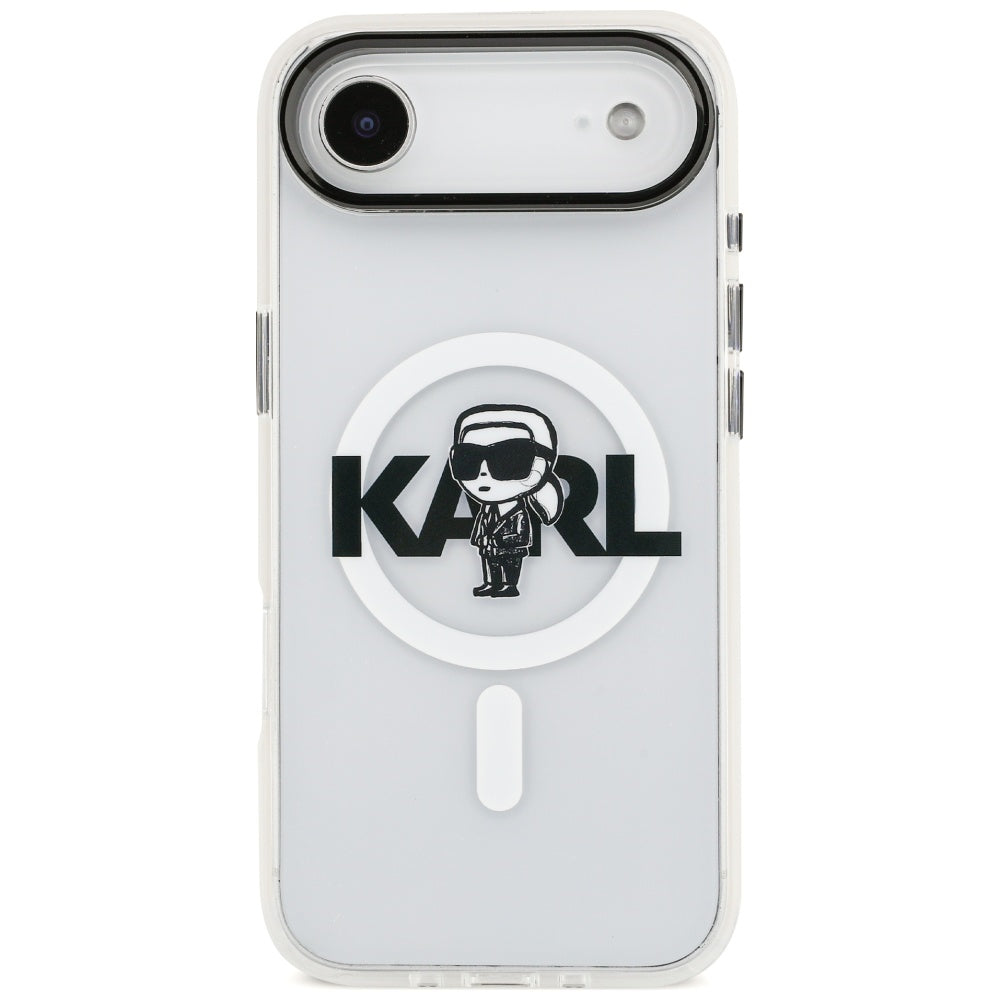 Karl Lagerfeld - IML MagSafe Sketch Logo (KLHMP17MHGKIGKBT) - iPhone 17 Air - Transparent Karl