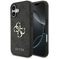 Husa pentru iPhone 17 - Guess Hardcase 4G Big Logo (GUHCP17S4GMGGR) - Black