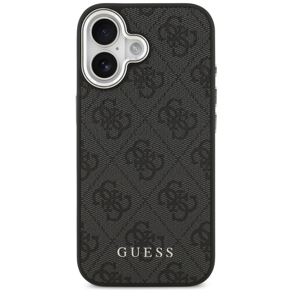 Husa pentru iPhone 17 - Guess Hardcase 4G Classic Logo MagSafe (GUHMP17SP4GSSMCK) - Black