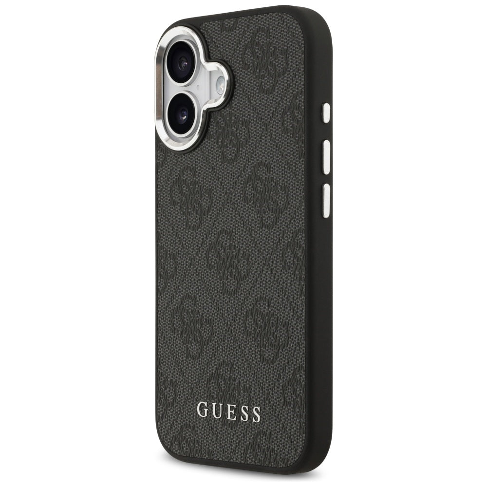 Husa pentru iPhone 17 - Guess Hardcase 4G Classic Logo MagSafe (GUHMP17SP4GSSMCK) - Black