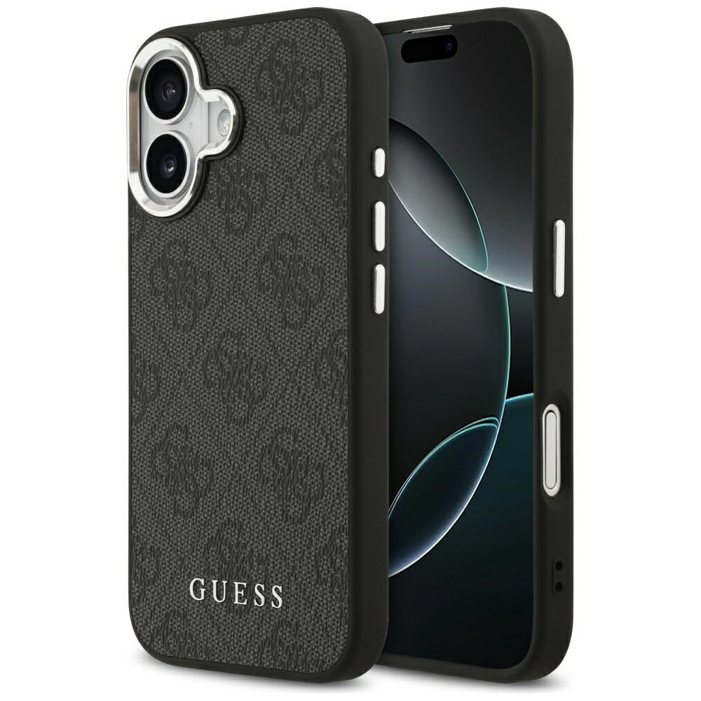 Husa pentru iPhone 17 - Guess Hardcase 4G Classic Logo MagSafe (GUHMP17SP4GSSMCK) - Black
