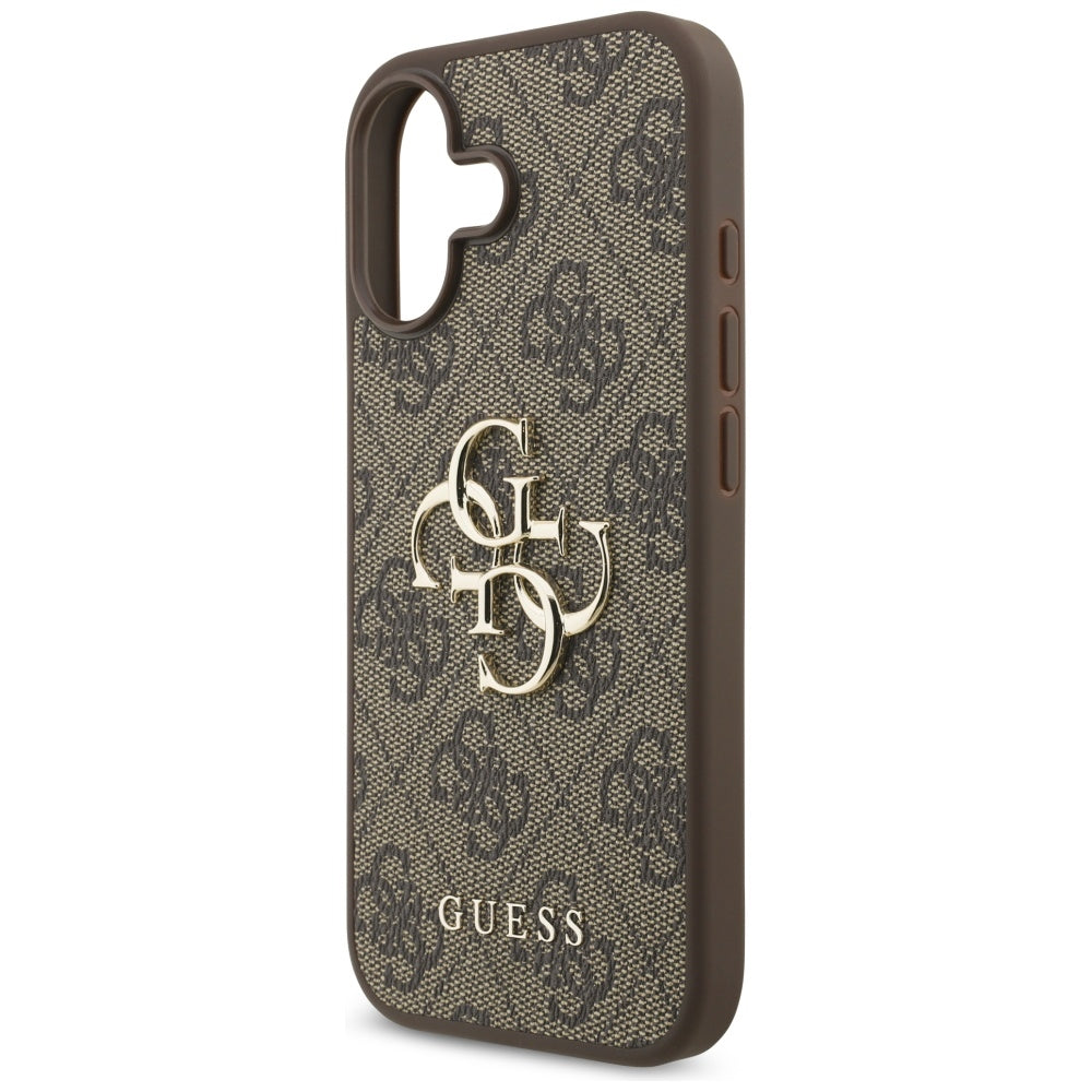 Husa pentru iPhone 17 - Guess Hardcase 4G Big Logo (GUHCP17S4GMGBR) - Brown